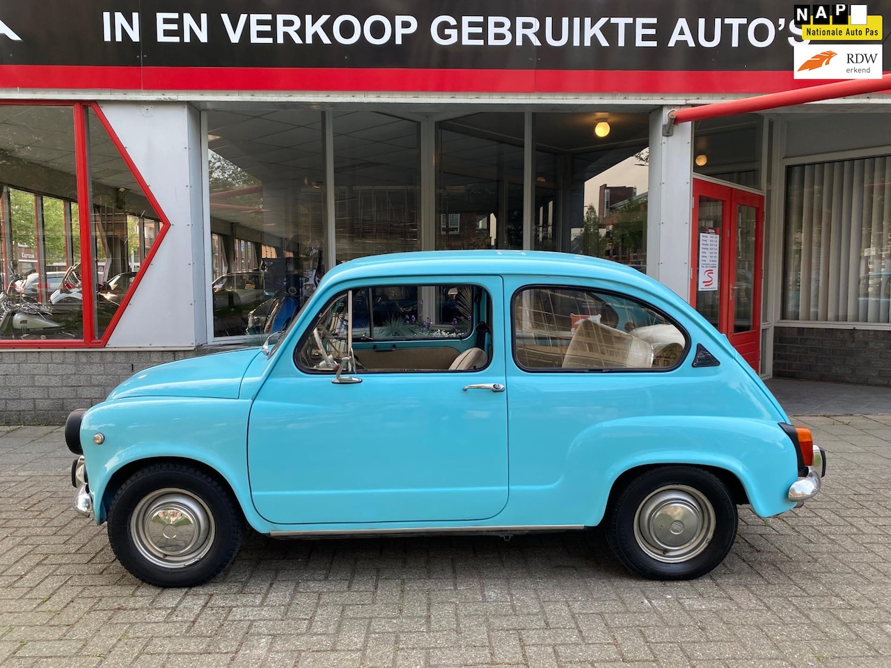 Fiat 600 - / 600L - 1973 - Ice Ice Baby - Inruil Mogelijk !! - AutoWereld.nl