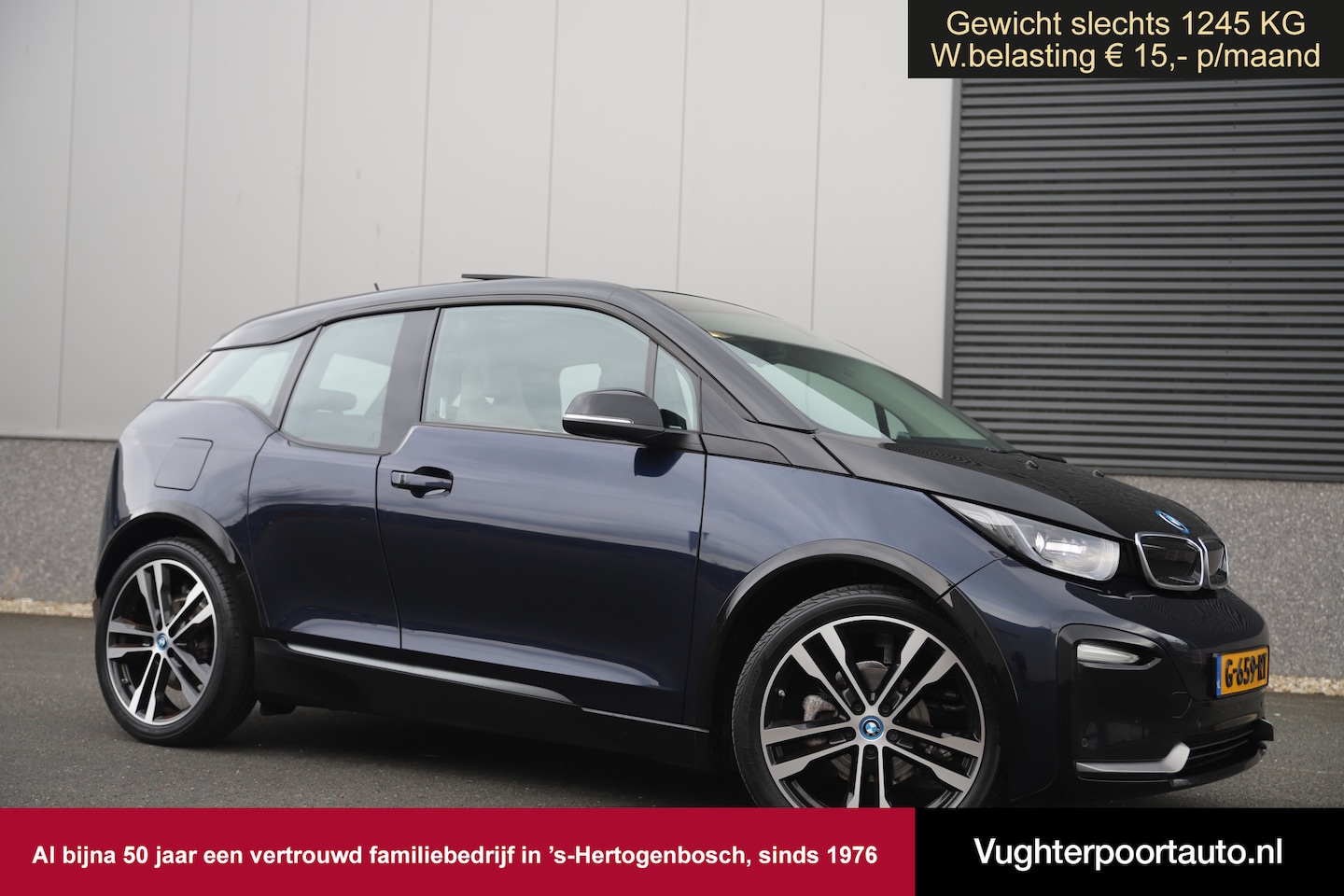 BMW i3 - S 184pk Lodge 120Ah 42 kWh/S-dak/H-Kardon/Carplay/Camera/3-fase/20" - AutoWereld.nl