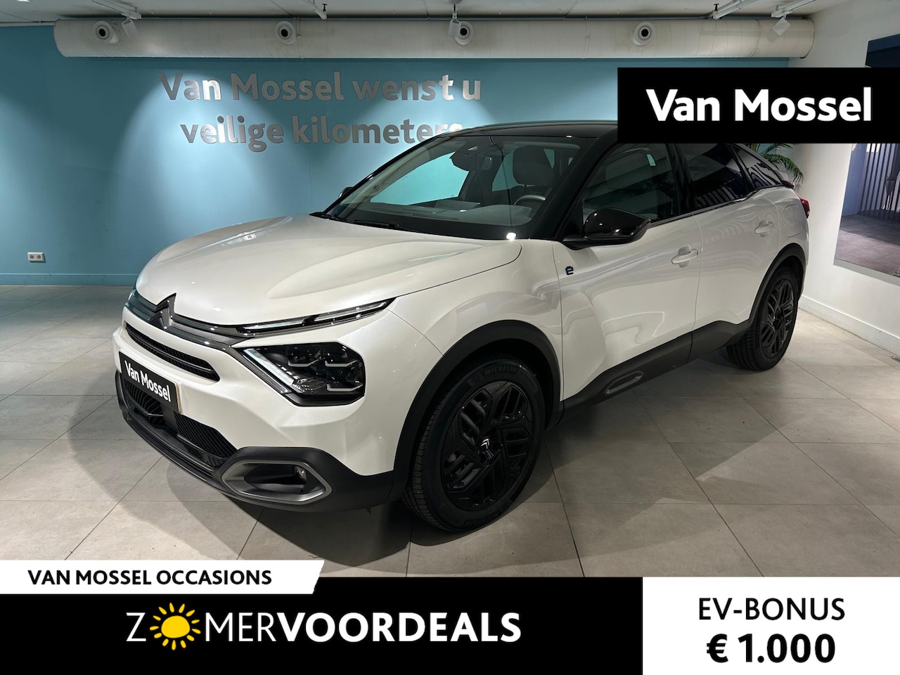 Citroën Ë-C4 - ë-Series 54 kWh DUOTONE | NAVI |CAM | PACK BLACK - AutoWereld.nl