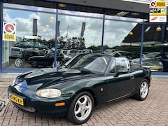 Mazda MX-5 - 1.6i Leer Airco Nieuw Dak Volledig Dealeronderhouden Windscherm Zeer Nette Staat