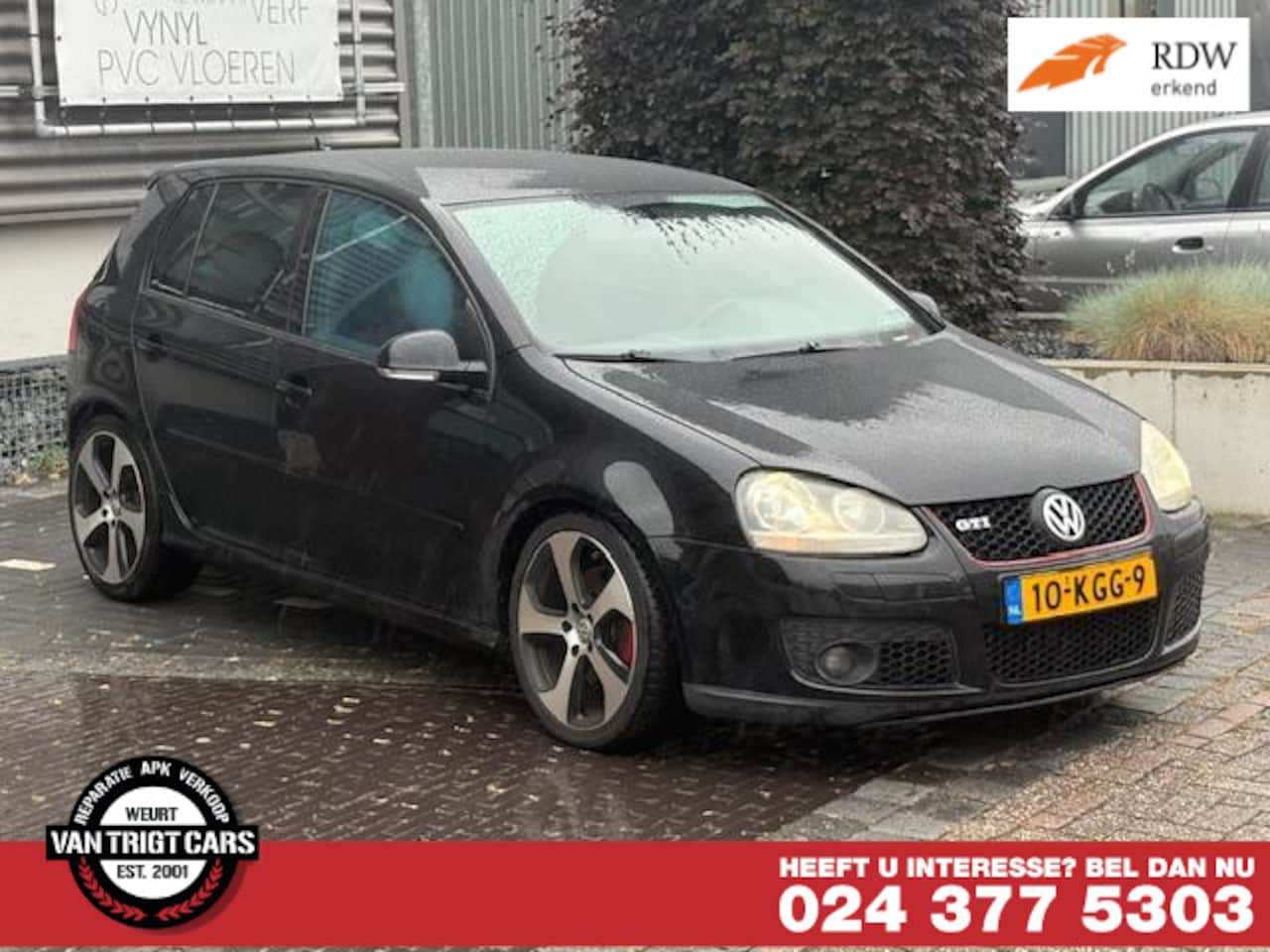 Volkswagen Golf - 2.0 TFSI GTI 330 pk/Automaat/Xenon/Elek stoelen/Leer/Navigatie/Stoelverwarming - AutoWereld.nl
