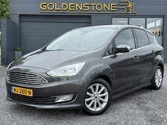 Ford C-Max - 1.0 Titanium Navi, Trekhaak, Clima, Cruise, PDC, Stoel+Stuur verw, 125pk, 6 Bak, Elek rame