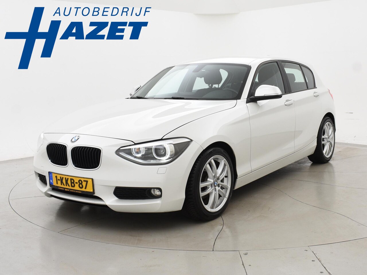 BMW 1-serie - 114i EDE HIGH EXECUTIVE + NAVI PROFFESIONAL | AFN. TREKHAAK | STOELVERW. - AutoWereld.nl