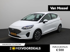 Ford Fiesta - 1.0 EcoBoost Hybrid Titanium | Cruise control | Parkeer sensoren | Bluetooth | Climate con