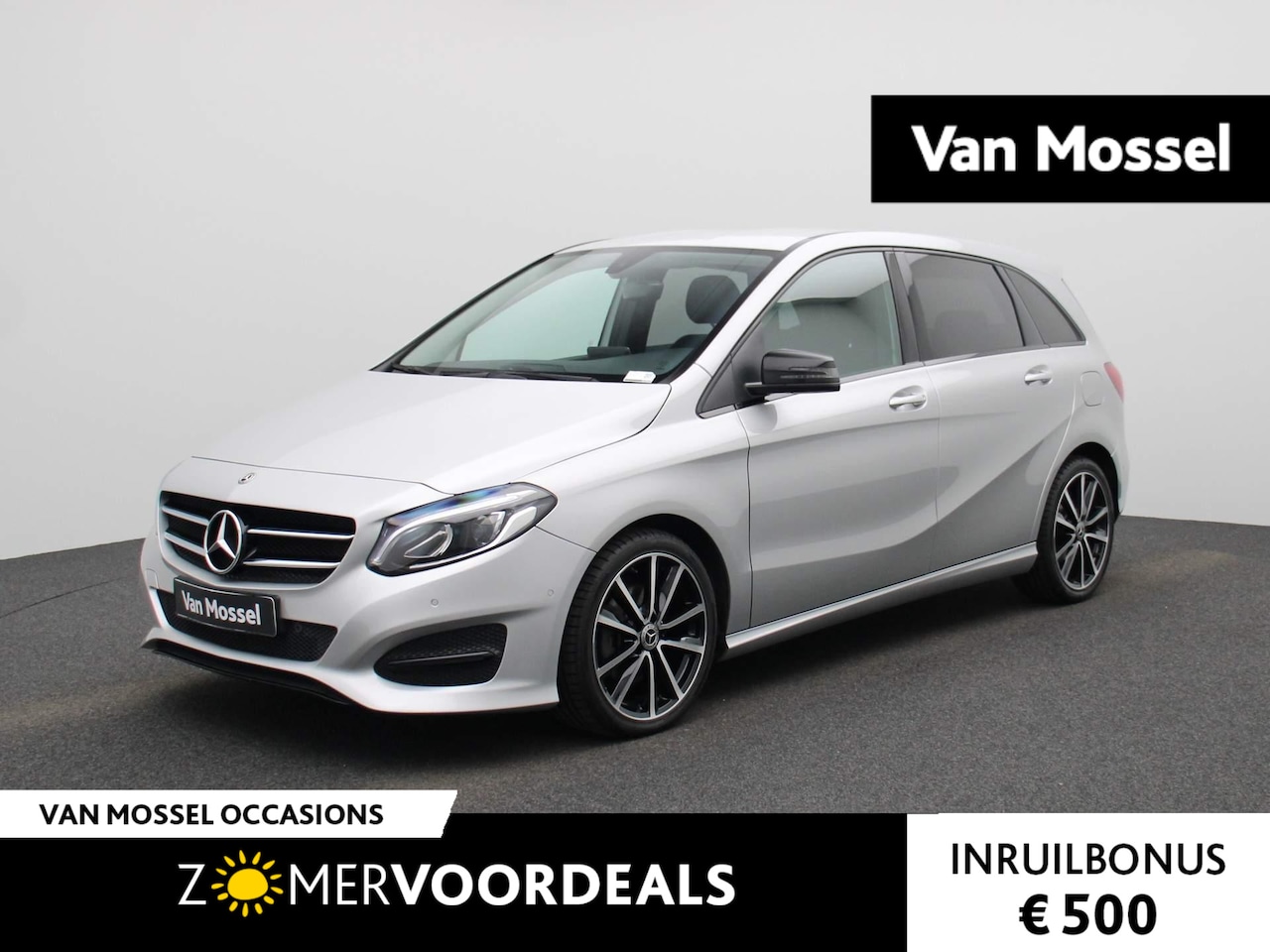 Mercedes-Benz B-klasse - 180 Business Solution AMG Upgrade Edition | Half-Leder | Navigatie | Cruise Control | Led- - AutoWereld.nl
