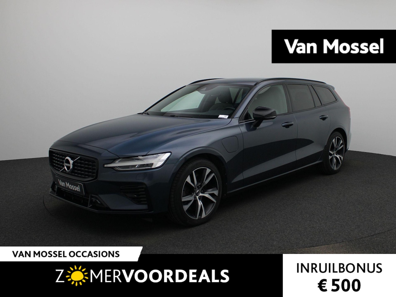 Volvo V60 - 2.0 T6 Recharge AWD Inscription | MEMORY SEATS | HARMAN KARDON | ELEKTRISCHE ACHTERKLEP | - AutoWereld.nl