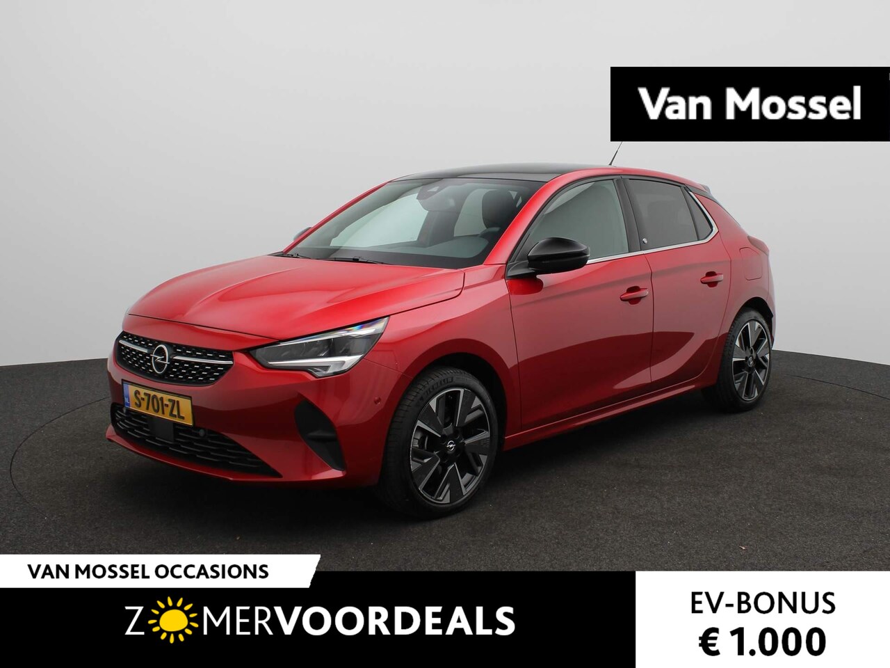 Opel Corsa-e - Level 3 50 kWh | Camera | Panoramadak | Stoelverwarming | Parkeersensoren | - AutoWereld.nl