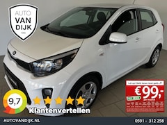 Kia Picanto - 1.0 CVVT AIRCO STOELVERW STUURVERW 5DEUREN MULTI STUUR ELEK RAMEN CENT VERG NIEUWSTAAT