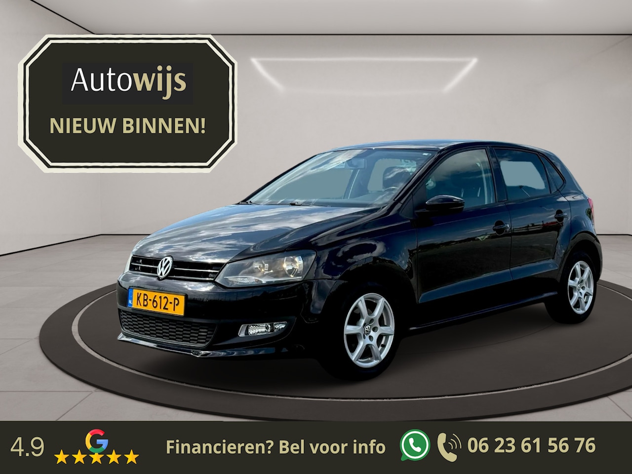 Volkswagen Polo - 1.4-16V Comfortline|AUT|56DKM|5-DEU|Airco|LM-Velg - AutoWereld.nl