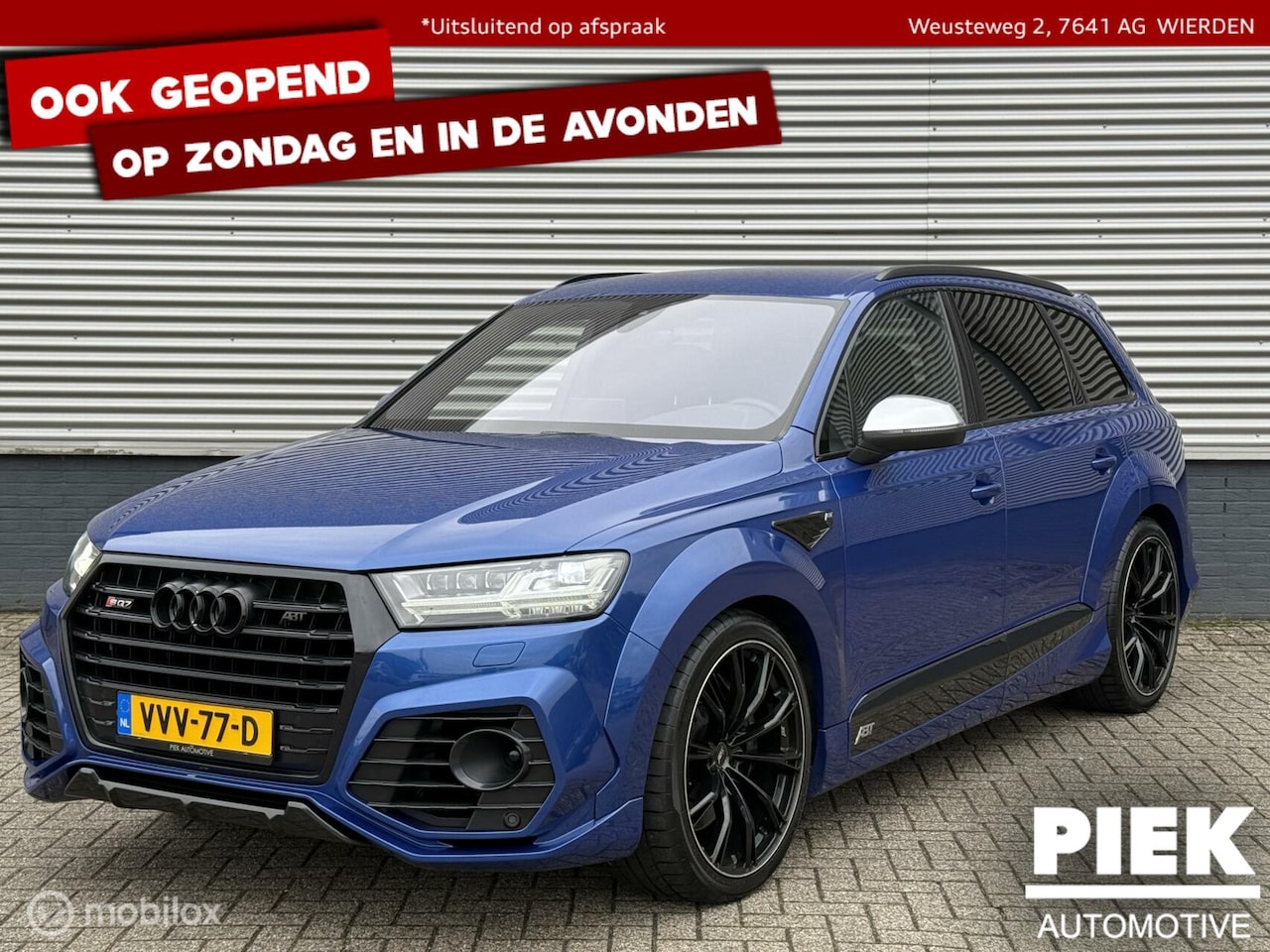 Audi SQ7 - 4.0 TDI SQ7 quattro ABT 530PK GRIJS KENTEKEN - AutoWereld.nl