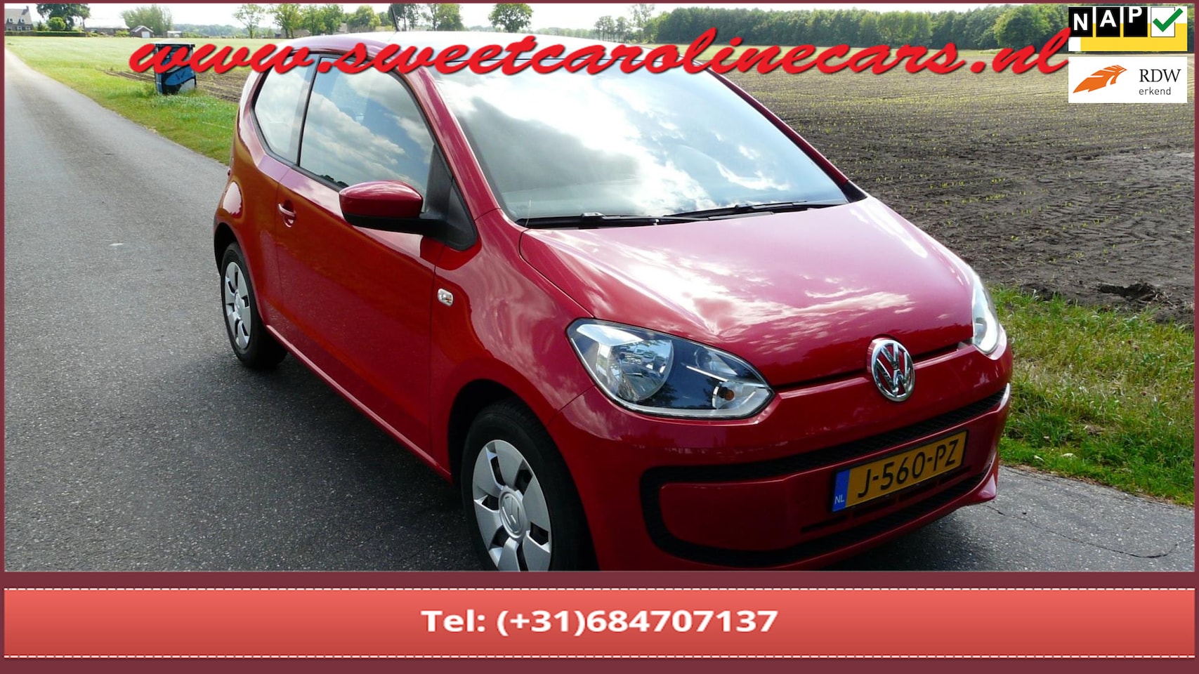 Volkswagen Up! - 1.0 high up! 1.0 high up!,Airco,Elec.pakket NIEUWE APK! - AutoWereld.nl