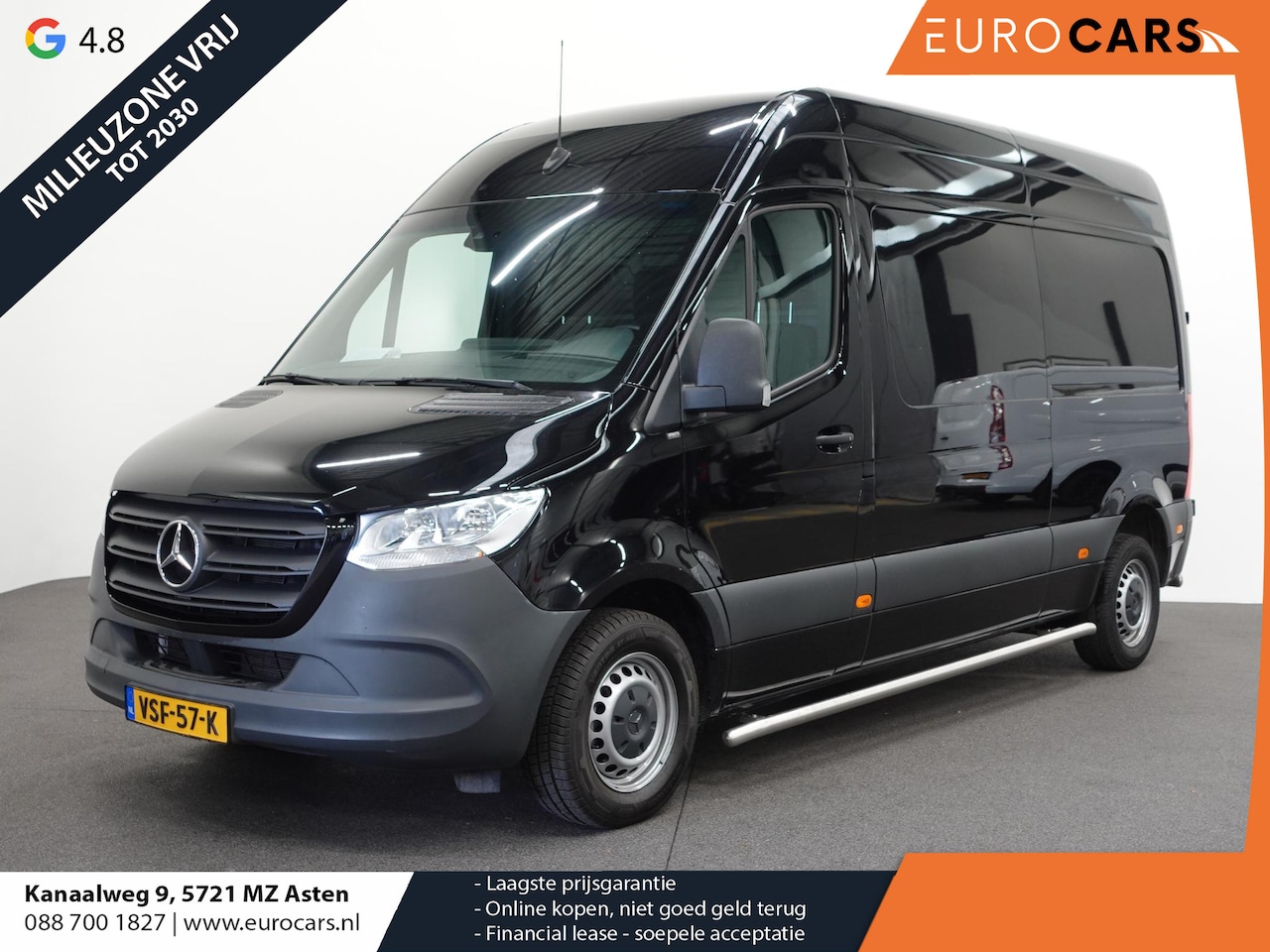 Mercedes-Benz Sprinter - L2H2 Automaat Airco Cruise Navi Camera Parkeersensoren Sidebars Carplay - AutoWereld.nl