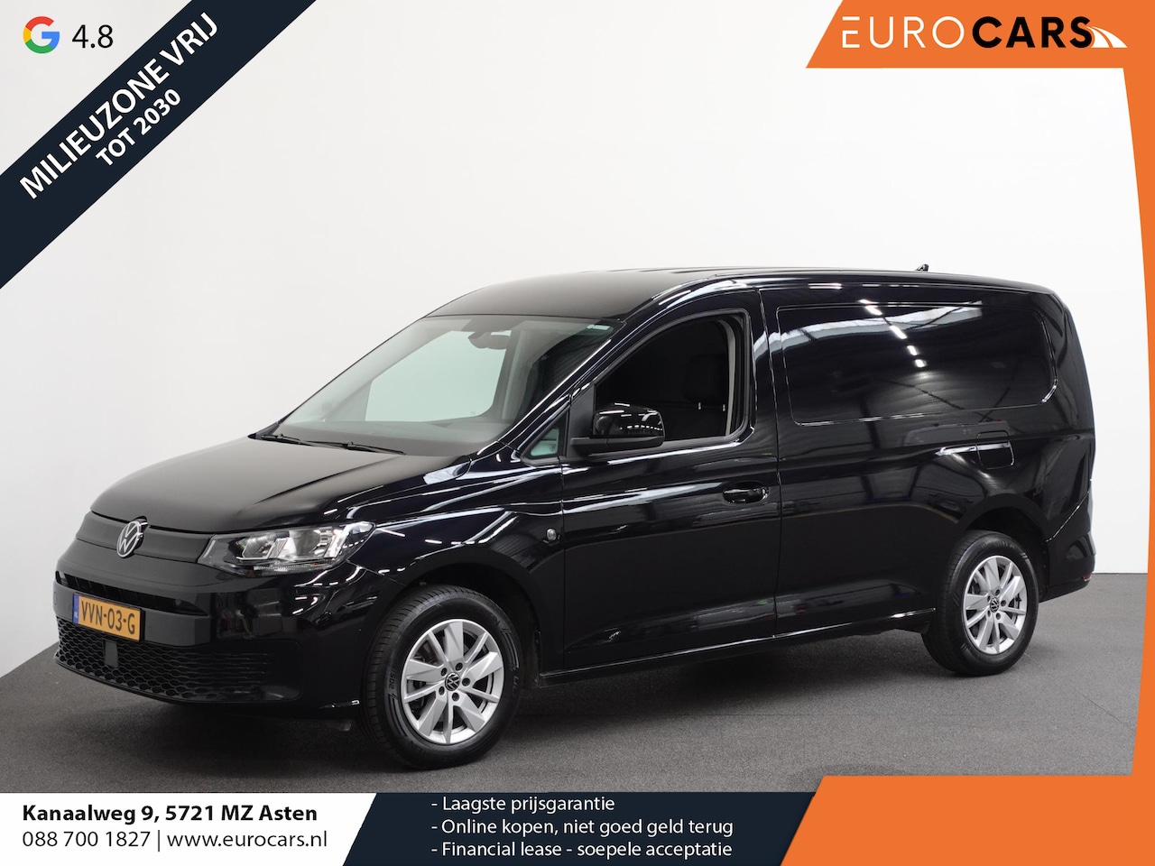 Volkswagen Caddy Cargo Maxi - 2.0 TDI Style Automaat Airco Bluetooth Cruise Control App-Connect - AutoWereld.nl