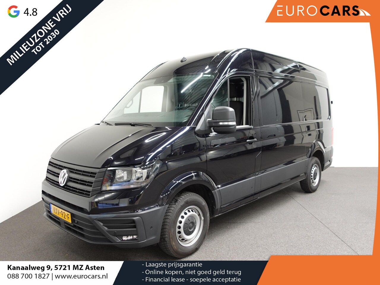 Volkswagen Crafter - 177pk Automaat L3H3 L2H2 Highline Airco App-connect ACC Camera Trekhaak - AutoWereld.nl