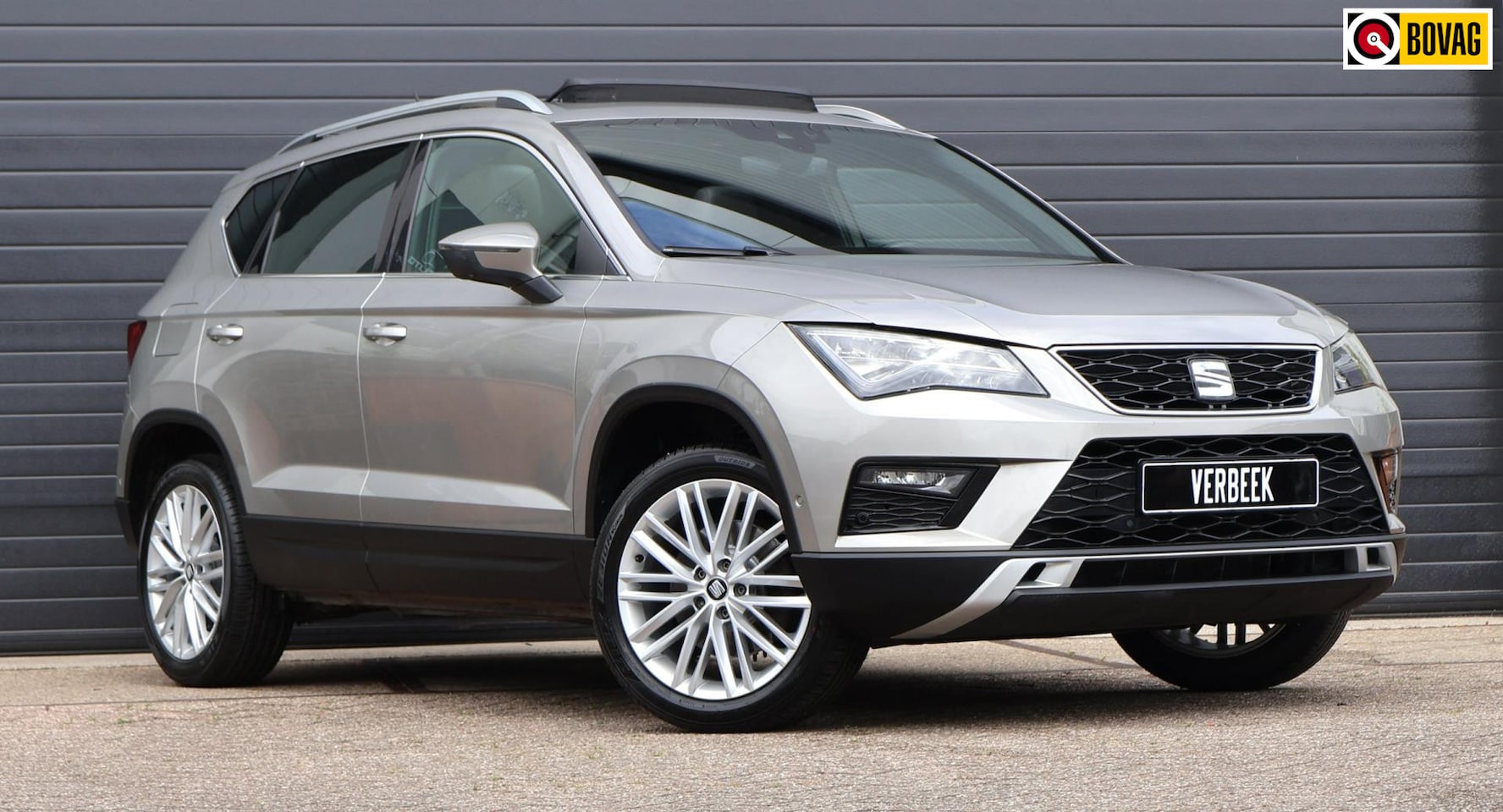 Seat Ateca - 1.4 EcoTSI Xcellence Pano/Led/Camera/Alcantara/Navi/DSG - AutoWereld.nl