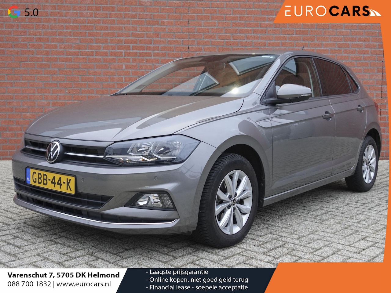 Volkswagen Polo - 1.0 TSI 110pk DSG Highline | Navigatie | Apple Carplay/Android Auto | Parkeersensoren | Ad - AutoWereld.nl