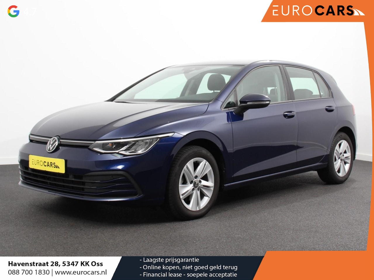 Volkswagen Golf - 1.0 eTSI Life Business Climate control Cruise control adaptive Navigatie LED Parkeersensor - AutoWereld.nl