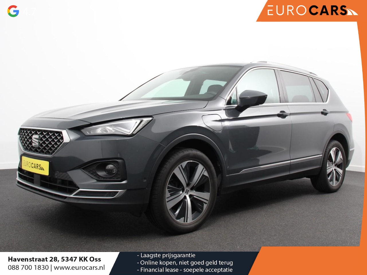 Seat Tarraco - 1.4 TSI 245pk e-Hybrid Automaat PHEV Xcellence Navigatie Climate Control Adaptive Cruise C - AutoWereld.nl