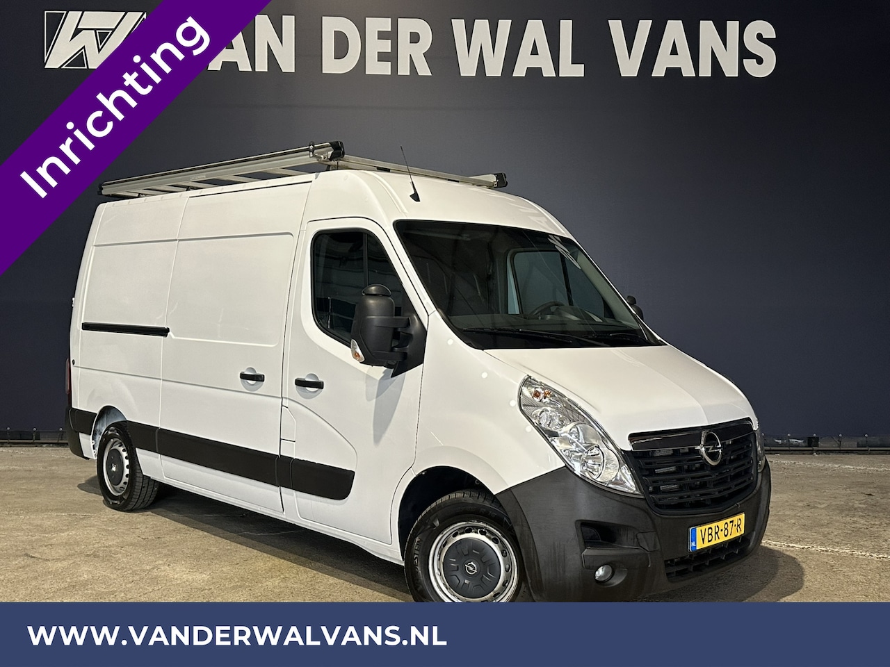 Opel Movano - 2.3 CDTI 146pk L2H2 inrichting Euro6 Airco | Imperiaal | Omvormer | Camera | 2500kg Trekha - AutoWereld.nl