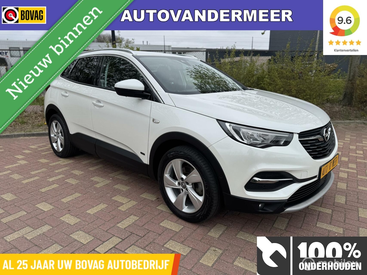Opel Grandland X - 1.6 Turbo Hybrid Elegance / Elektr. Achterklep / Etc.. - AutoWereld.nl