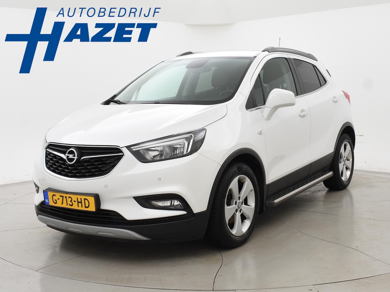 Opel Mokka X - 1.4 TURBO 140 PK INNOVATION + LEDER | STUUR/STOELVERW. | APPLE CARPLAY | TREEPLANKEN - AutoWereld.nl