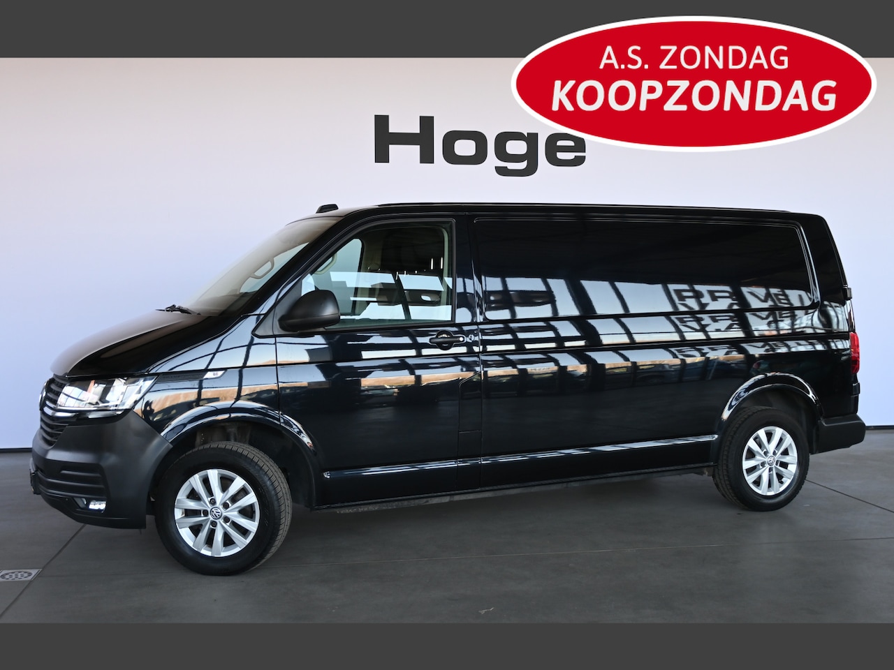 Volkswagen Transporter - 2.0 TDI L2 28 Comfortline Airco Navigatie 1e Eigenaar Rijklaarprijs Inruil Mogelijk! - AutoWereld.nl