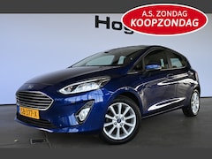 Ford Fiesta - 1.0 EcoBoost Titanium Clima Navigatie LED Rijklaarprijs Inruil Mogelijk