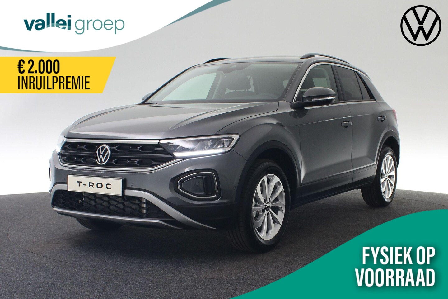 Volkswagen T-Roc - Life Edition 1.5 TSI 150 pk Volkswagen T-Roc Life Edition 1.5 150 PK TSI DSG - AutoWereld.nl