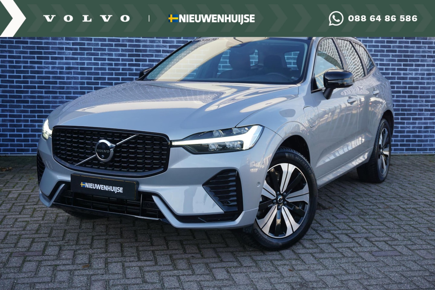 Volvo XC60 - 2.0 T6 Plug-in hybrid AWD Plus Dark | Adaptive cruise control | 360° camera | Trekhaak | S - AutoWereld.nl