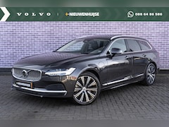 Volvo V90 - T6 Recharge AWD Ultimate Bright | Google | Longe Range | Nappa Lederen Bekleding | Ventila
