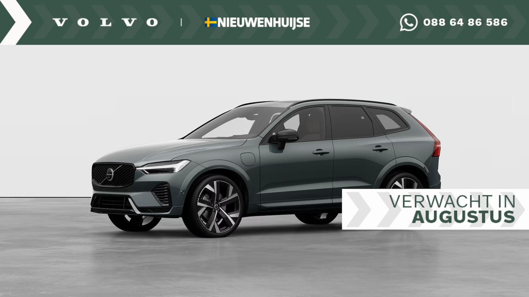 Volvo XC60 - T6 AWD 350 pk Plug-in hybrid Plus Dark | Luchtvering | 22" | Head up display| Panoramadak - AutoWereld.nl