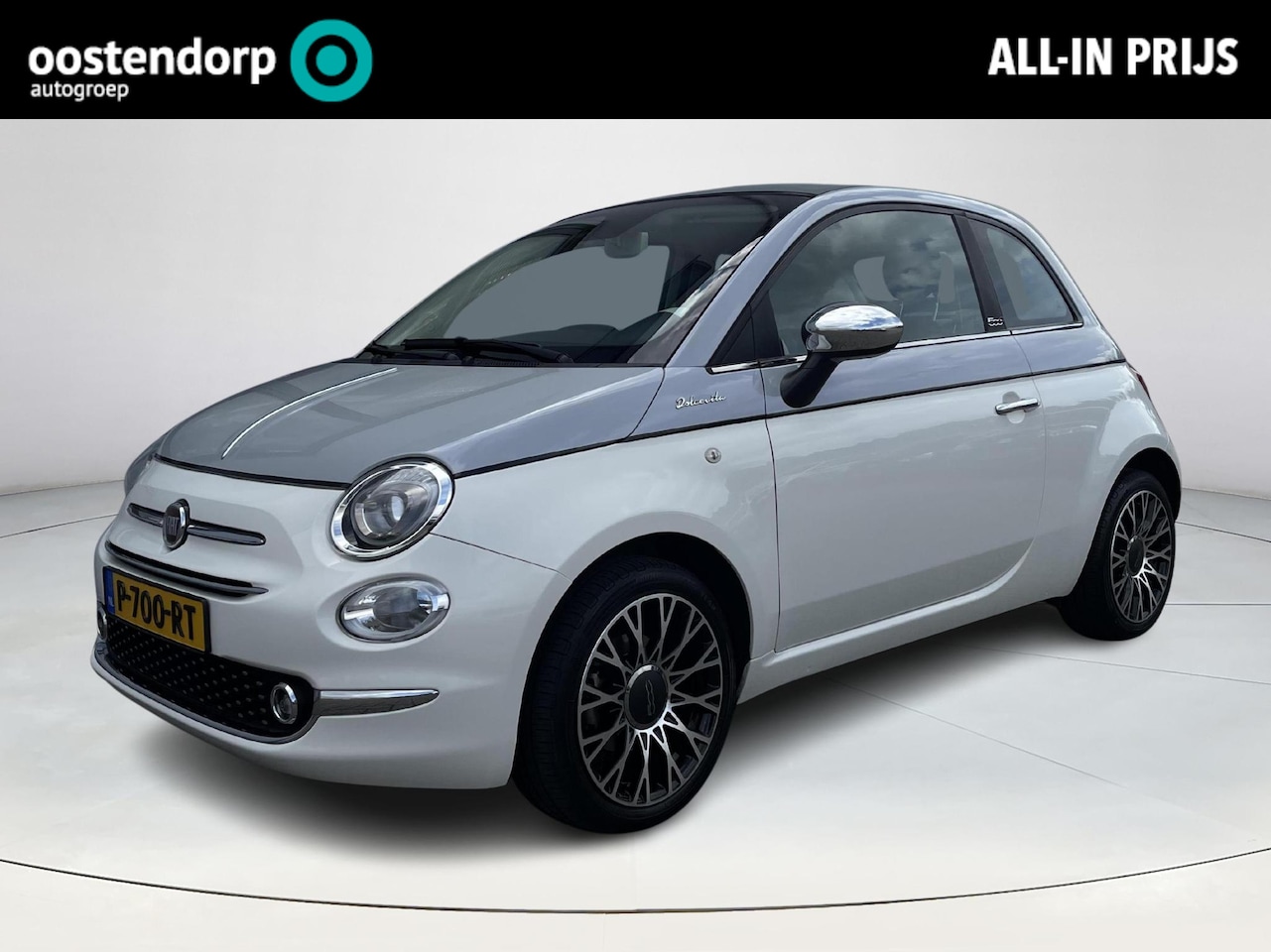 Fiat 500 - 1.0 Hybrid Launch Edition Climate Control | Navigatiesysteem | Elektrisch bedienbare buite - AutoWereld.nl