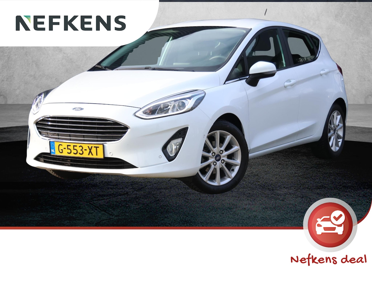Ford Fiesta - 101pk Titanium | Apple Carplay/Android Auto | Navigatie | Cruise Control | Climate Control - AutoWereld.nl