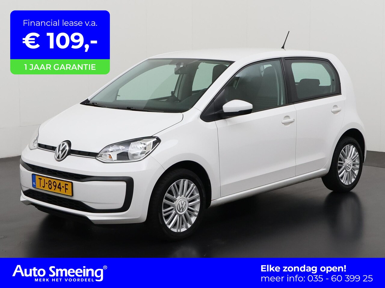 Volkswagen Up! - 1.0 BMT move up! | Airco | Lichtmetalen Velgen | Zondag Open! - AutoWereld.nl