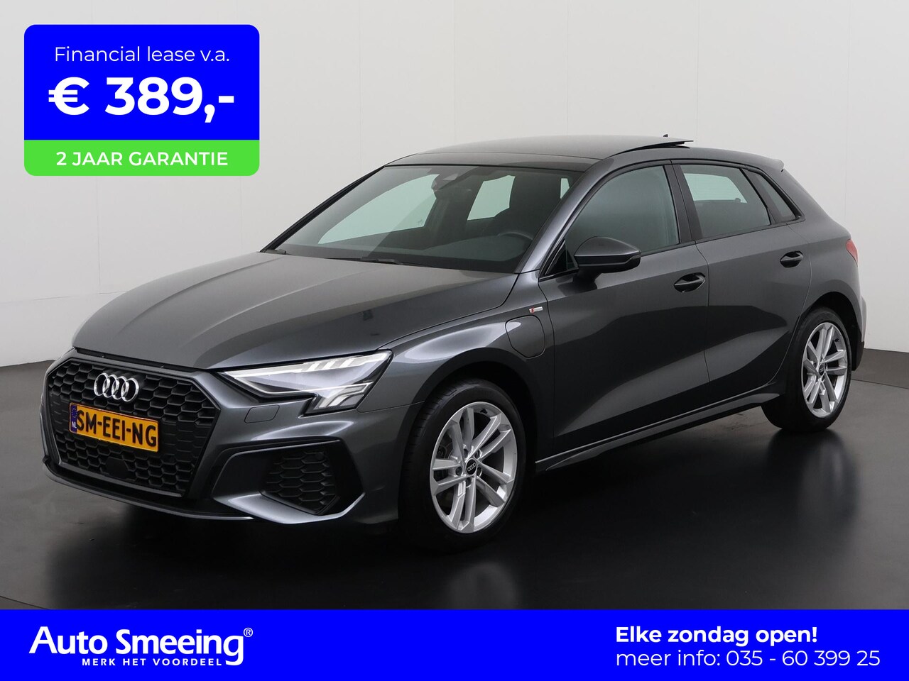 Audi A3 Sportback - 40 TFSIe S-Line Black style | Panoramadak | Leder | Elek achterklep | Zondag Open! - AutoWereld.nl