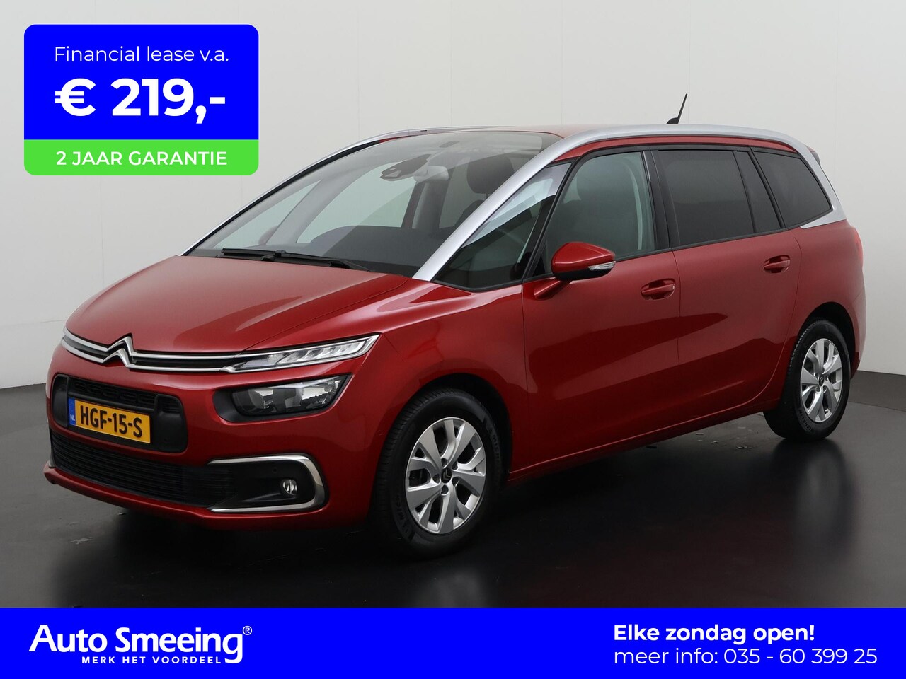 Citroën Grand C4 Picasso - 1.2 PureTech Business Automaat | 7 persoons | Zondag open! - AutoWereld.nl
