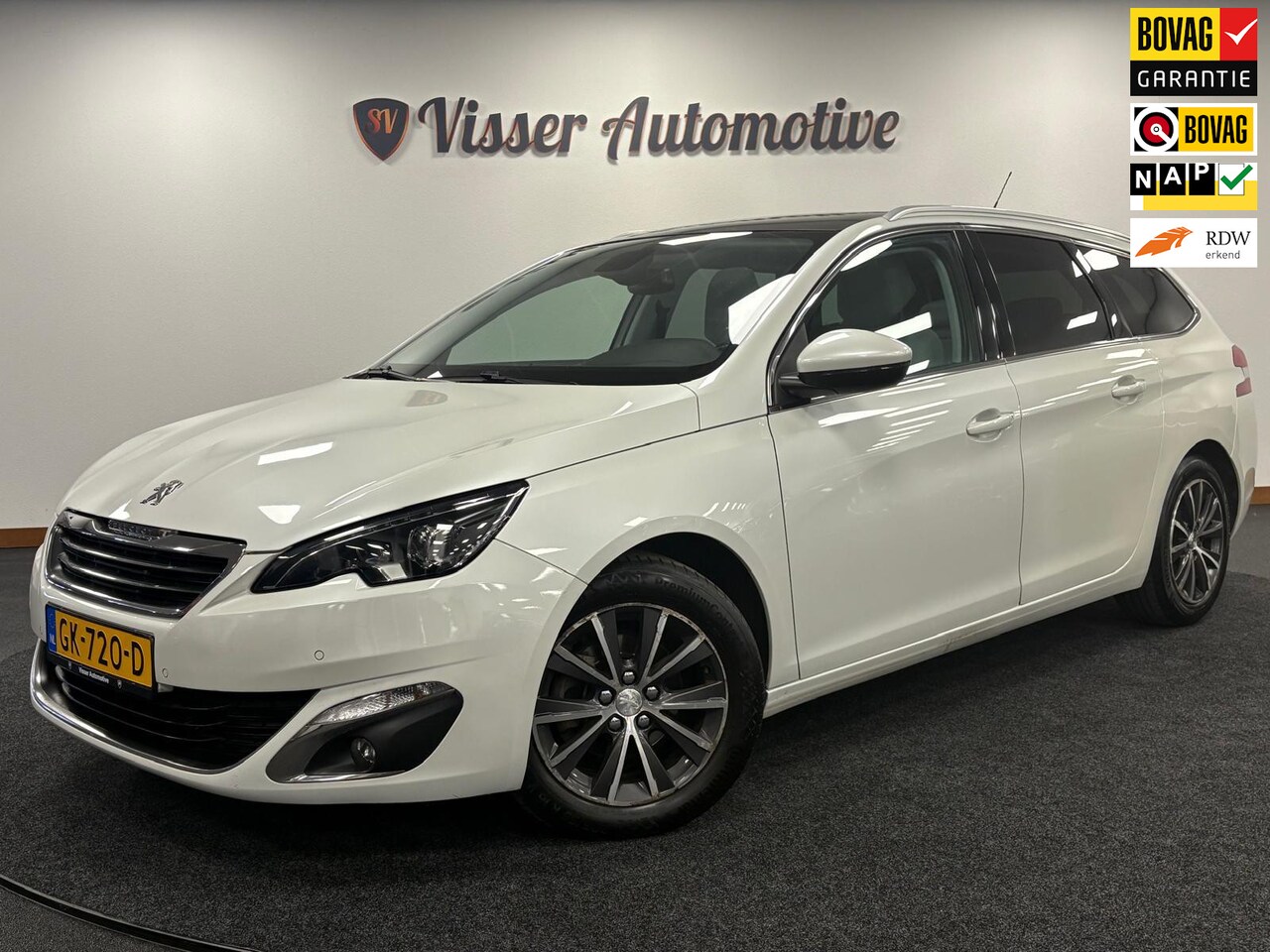 Peugeot 308 SW - 1.2 PureTech Allure*Nationale Auto Pas*NAP*Xenon*Pano*Cruise-Control*Airco*Led* - AutoWereld.nl