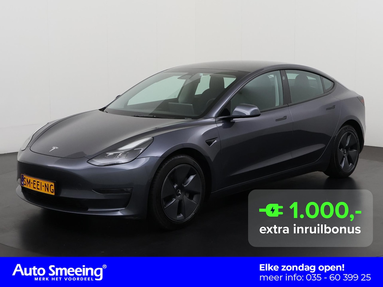 Tesla Model 3 - Long Range RWD Long Range AWD 75 kWh | Panoramadak | Zondag Open! - AutoWereld.nl