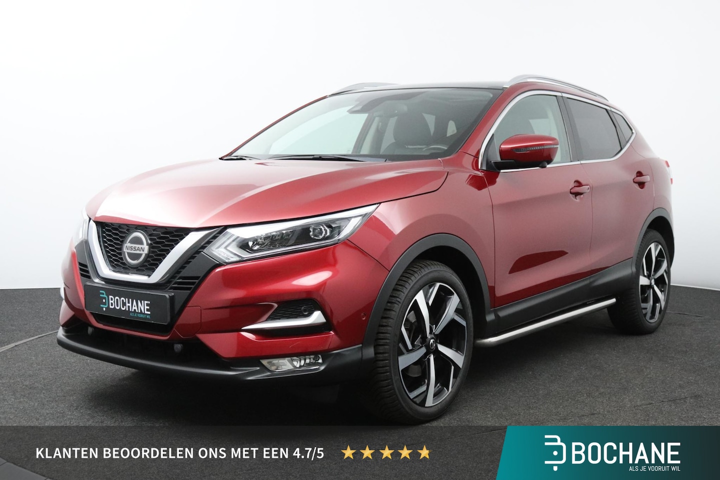 Nissan Qashqai - 1.3 DIG-T 160PK Tekna | Automaat | Trekhaak | Carplay/Android Auto | - AutoWereld.nl