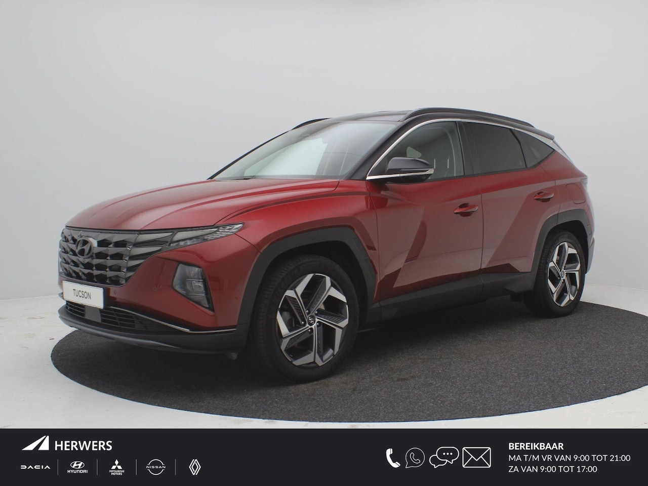 Hyundai Tucson - 1.6 T-GDI PHEV Premium 4WD Automaat / Trekhaak (Afneembaar) / 1350KG Trekgewicht / Lederen - AutoWereld.nl