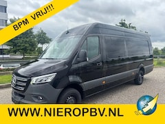Mercedes-Benz Sprinter - 319CDI L4H2 Automaat Airco Navi Cruisecontrol LAADKLEP 3200KM BPM VRIJ