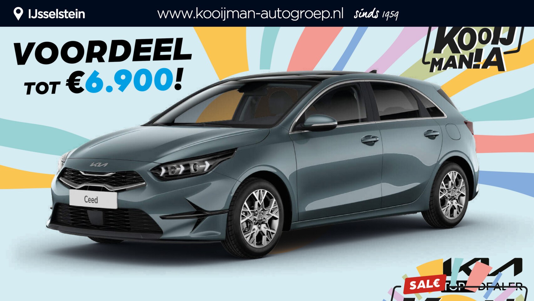 Kia Cee'd - Ceed 1.0 T-GDi ComfortLine €3.929.- KORTING! Meerdere kleuren en snel leverbaar! - AutoWereld.nl
