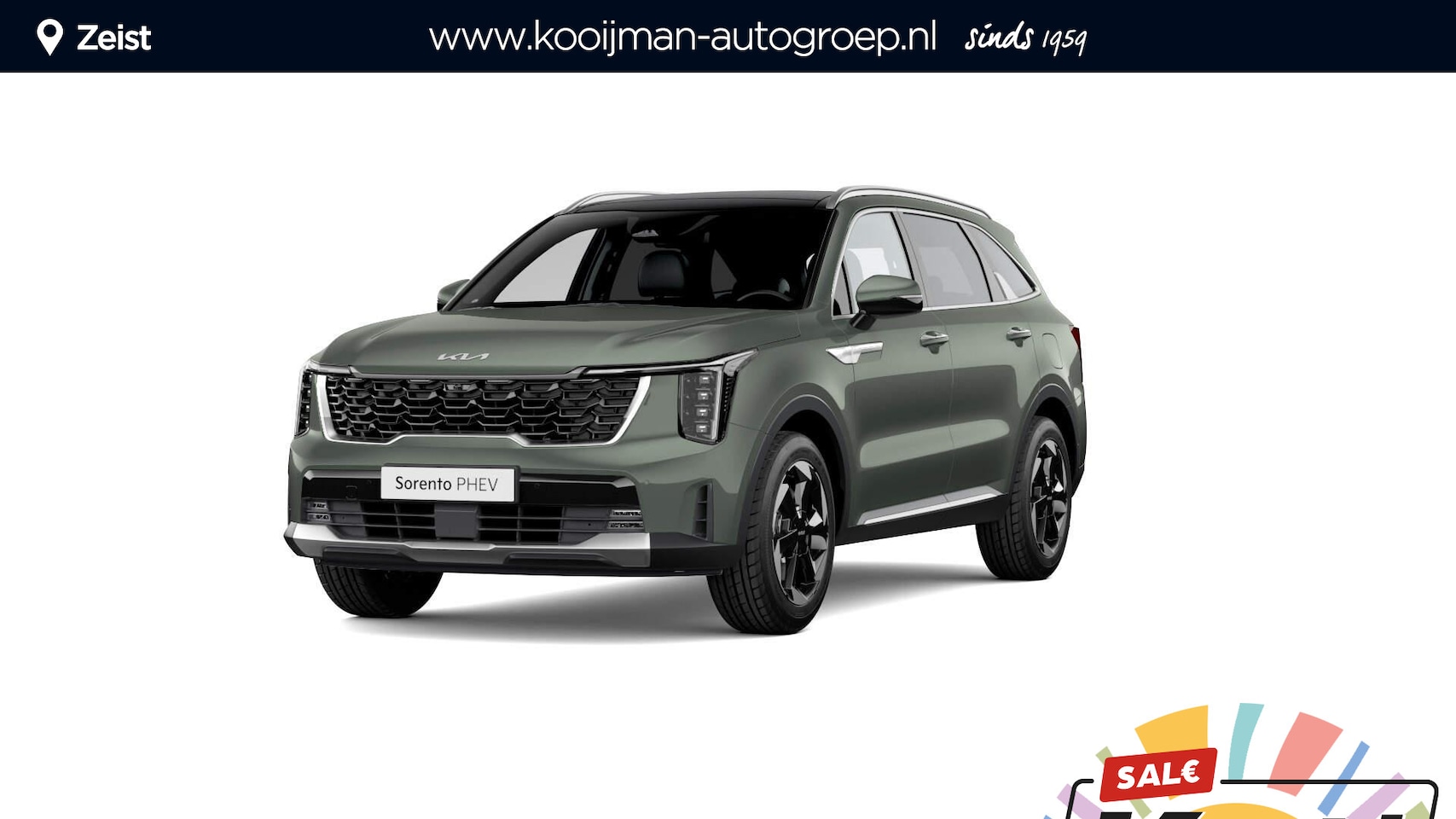 Kia Sorento - 1.6 T-GDi Plug-in Hybrid 4WD ExecutiveLine 7p. Model 2025 Nu te bestellen - AutoWereld.nl