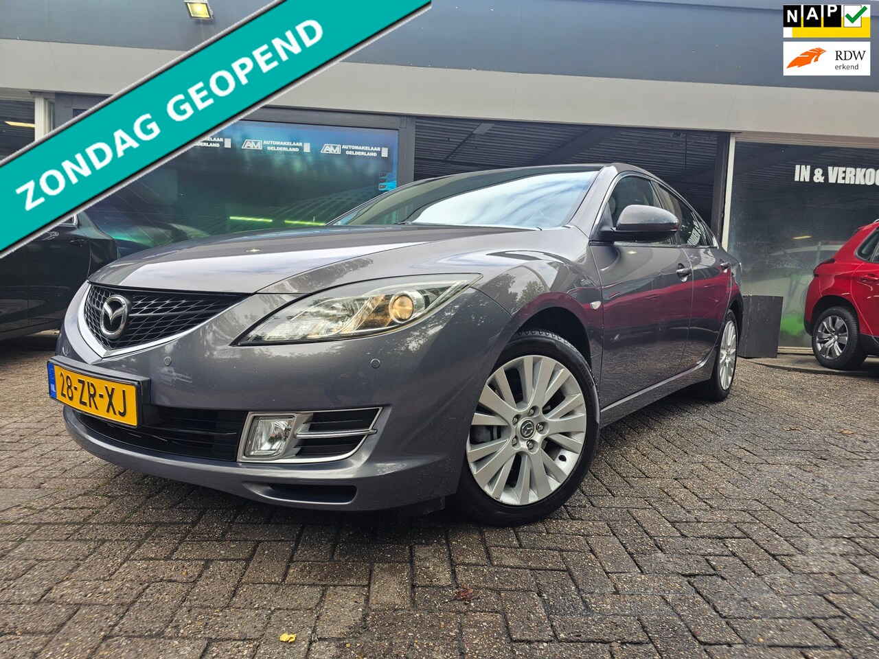 Mazda 6 - 1.8 Touring | NIEUWE APK | 12MND GARANTIE | AIRCO | LMV | CRUISE | PDC | - AutoWereld.nl