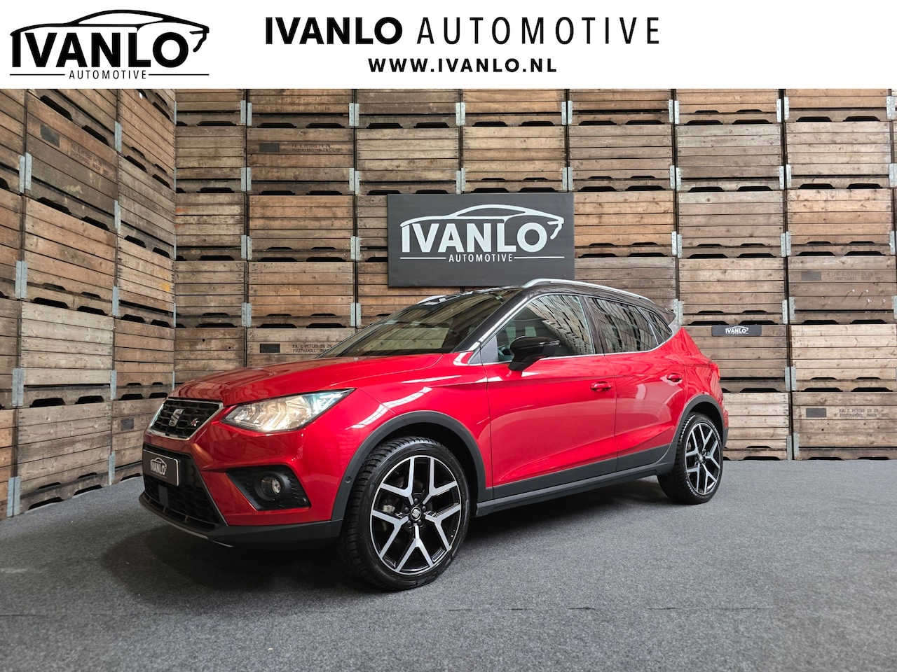 Seat Arona - 1.0 TSI FR Business Intense Carplay Keyless Clima Cruise trekhaak LM - AutoWereld.nl