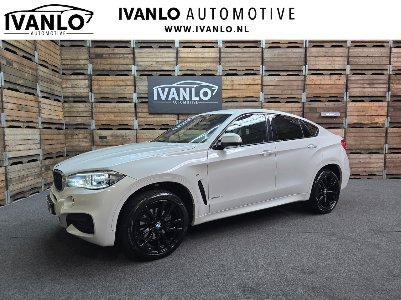 BMW X6 - XDrive30d High Executive M-Sport Navi Camera HUD Clima 20"LM - AutoWereld.nl