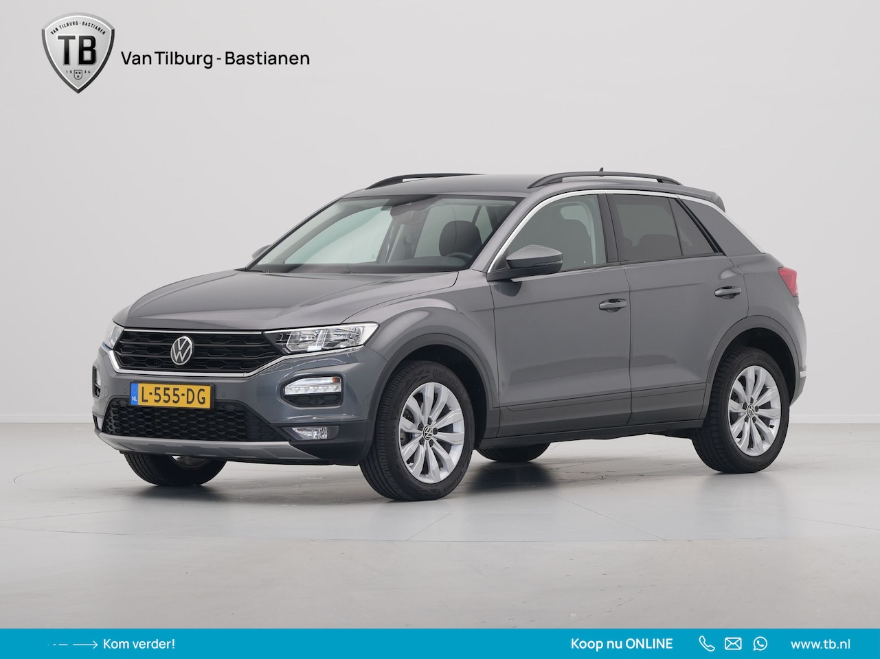 Volkswagen T-Roc - 1.0 TSI 110pk Style Executive Getint glas Navigatie Adaptieve Cruise PDC - AutoWereld.nl