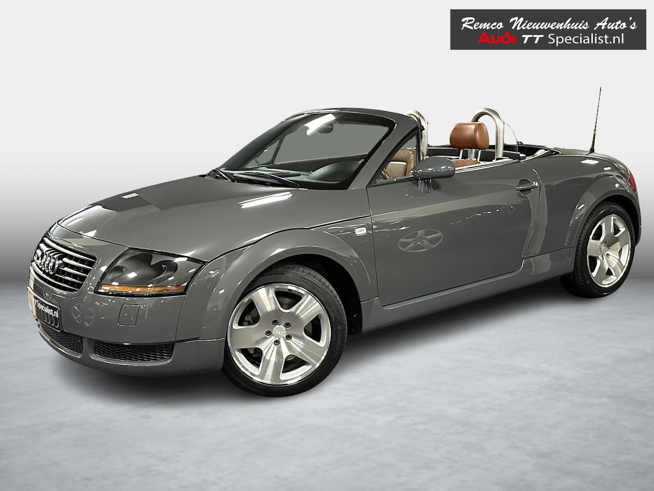 Audi TT Roadster - 1.8 5V Turbo quattro 225PK Nimbus grijs Base Ball leder Collecters Item - AutoWereld.nl
