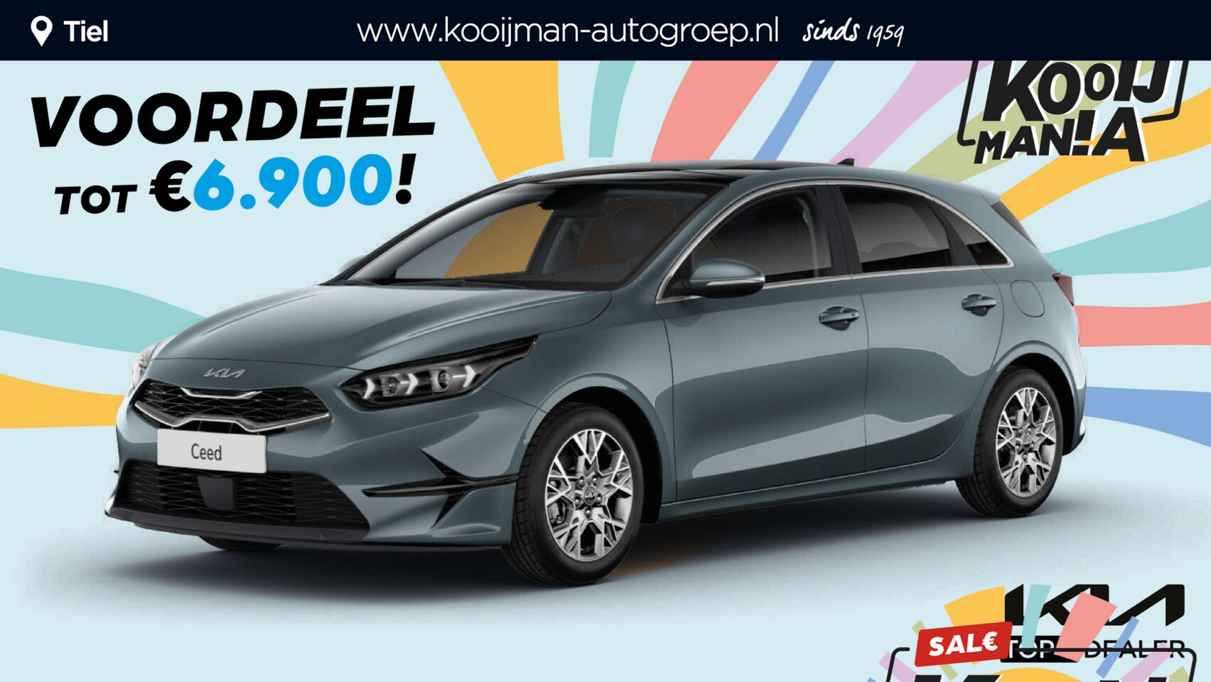 Kia Cee'd - Ceed 1.0 T-GDi ComfortLine €3.929.- KORTING! Meerdere kleuren en snel leverbaar! - AutoWereld.nl
