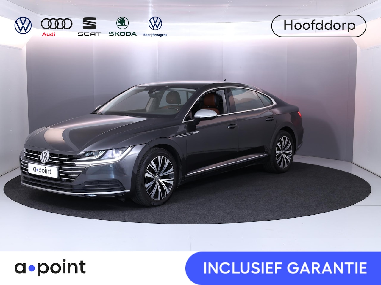 Volkswagen Arteon - 1.5 TSI Elegance 150pk DSG| el.trekhaak | Alarm| Leer | 18'LM-velgen| verwarmdevoorruit - AutoWereld.nl
